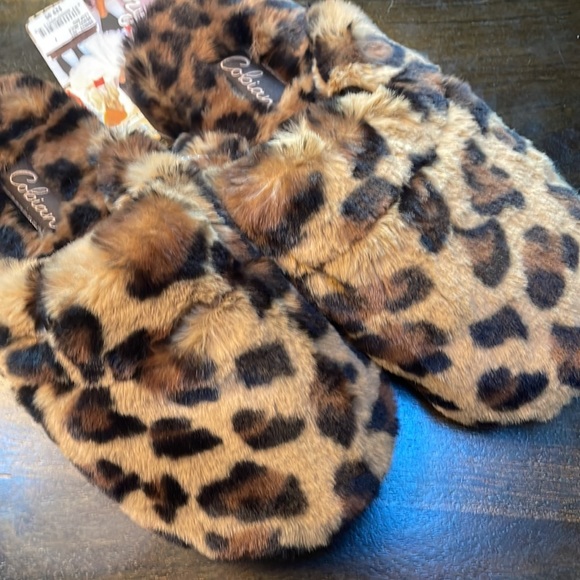 Cobian Minou Mule slippers- color is leopard - Picture 2 of 5